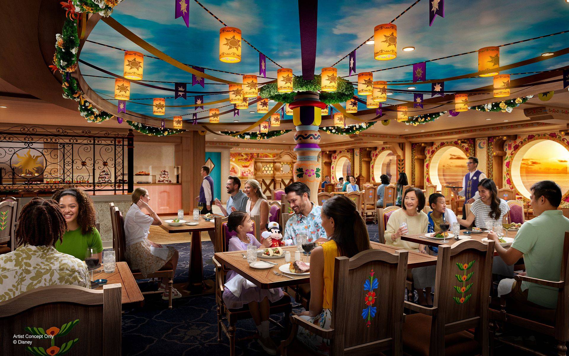 主題3：夏日魔法餐廳（Enchanted Summer Restaurant）